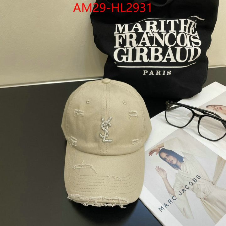 Cap (Hat)-YSL replica 2024 perfect luxury ID: HL2920 $: 29USD