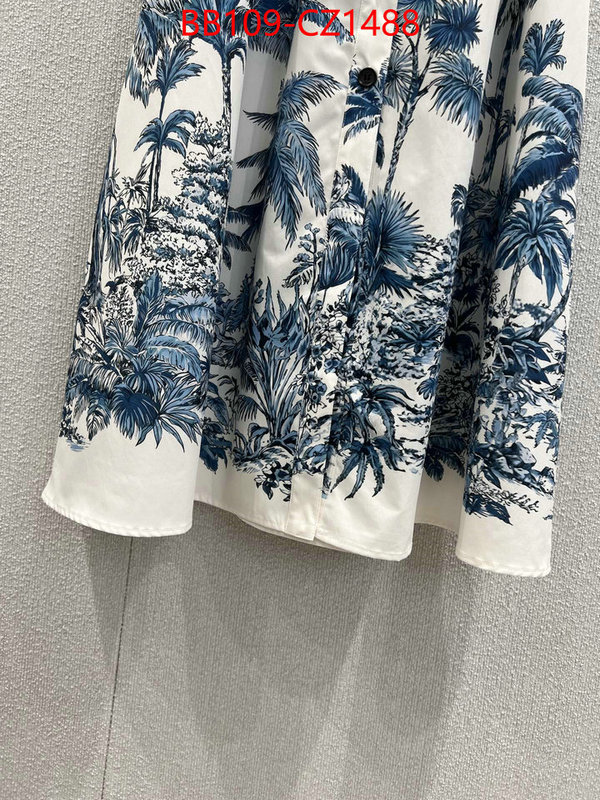 Clothing-Dior highest quality replica ID: CZ1488 $: 109USD