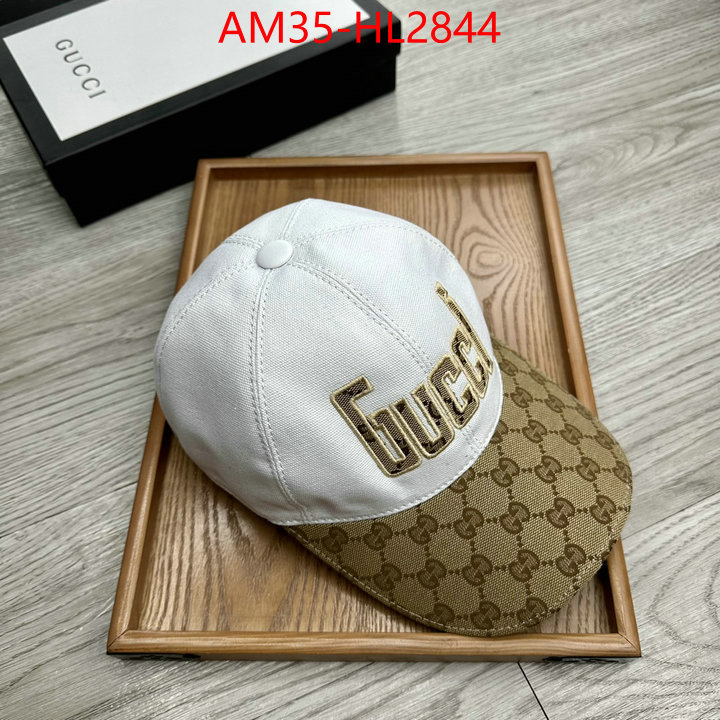 Cap(Hat)-Gucci only sell high-quality ID: HL2844 $: 35USD