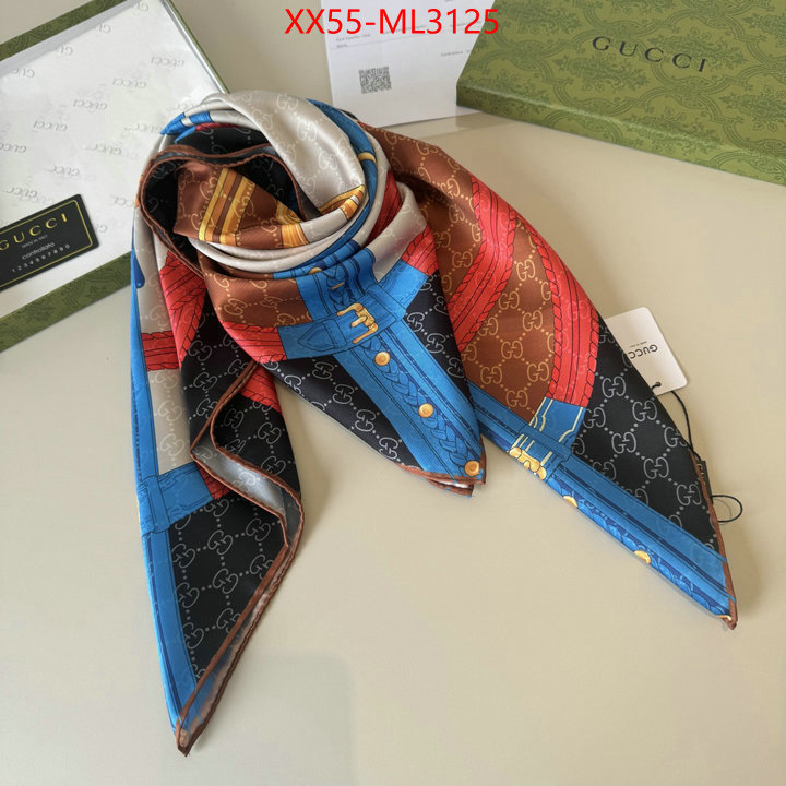 Scarf-Gucci can i buy replica ID: ML3125 $: 55USD