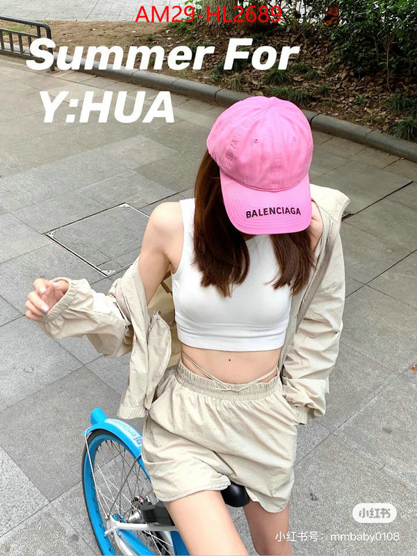Cap(Hat)-Balenciaga replica best ID: HL2689 $: 29USD