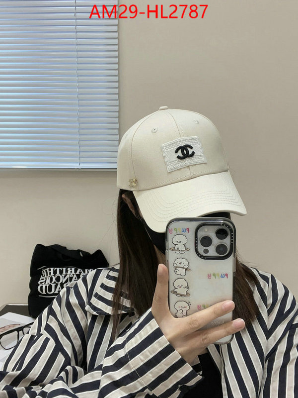 Cap (Hat)-Chanel luxury 7 star replica ID: HL2786 $: 29USD