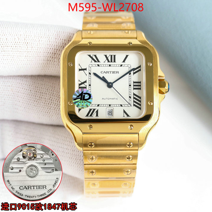 Watch(TOP)-Cartier we provide top cheap aaaaa ID: WL2708 $: 595USD