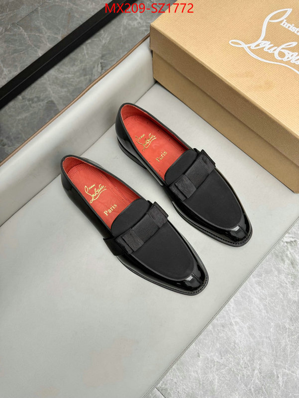 Men Shoes-Christian Louboutin fake ID: SZ1772 $: 209USD-shoes yupoo Men Shoes-Christian Louboutin fake ID: SZ1772 $: 209USD