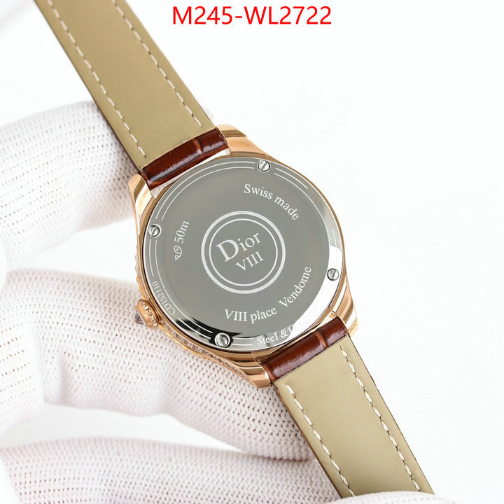 Watch(TOP)-Dior sell high quality ID: WL2722 $: 245USD