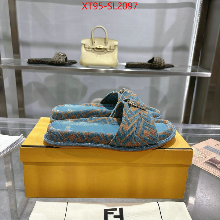 Women Shoes-Fendi designer 1:1 replica ID: SL2097 $: 95USD
