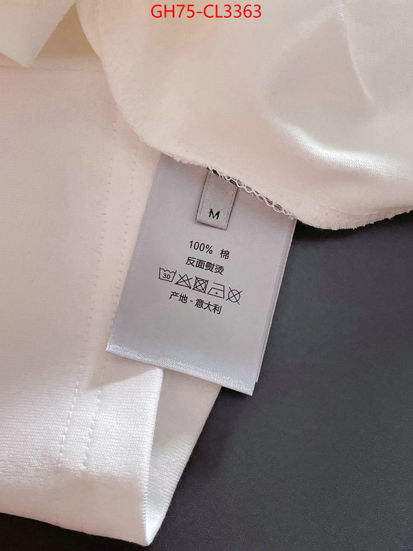 Clothing-Dior luxury ID: CL3363 $: 75USD