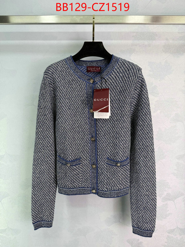 Clothing-Gucci fake aaaaa ID: CZ1519 $: 129USD
