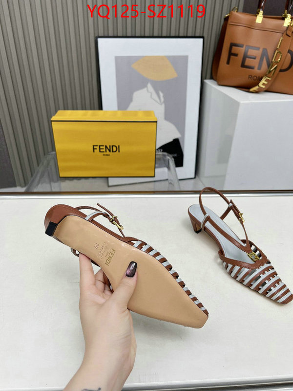 Women Shoes-Fendi best luxury replica ID: SZ1119 $: 125USD