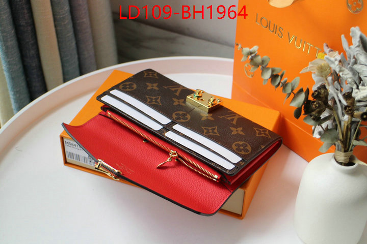LV Bags(TOP)-Wallet the top ultimate knockoff ID: BH1964 $: 109USD,