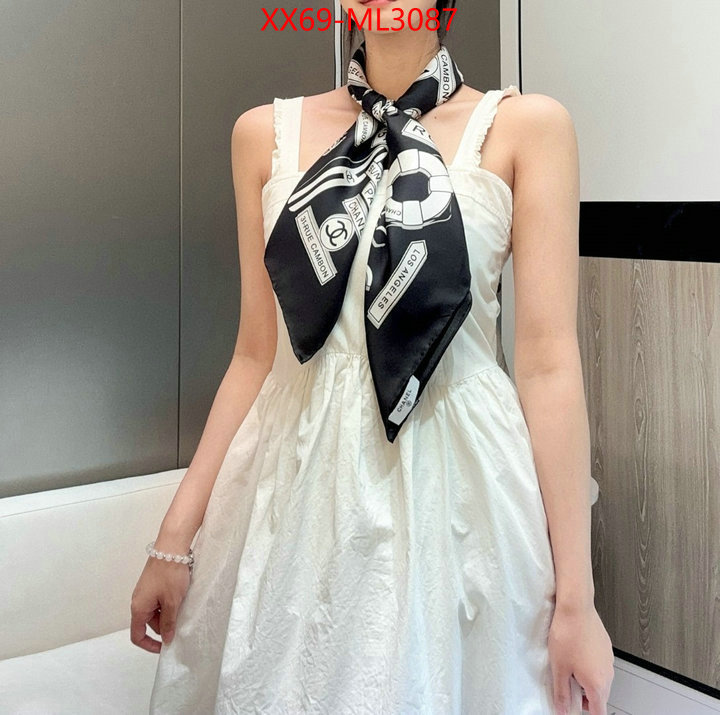 Scarf-Chanel wholesale replica shop ID: ML3087 $: 69USD