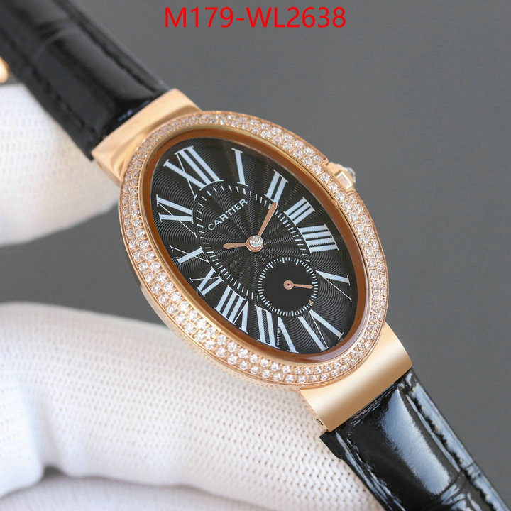 Watch(4A)-Cartier where to buy the best replica ID: WL2638 $: 179USD