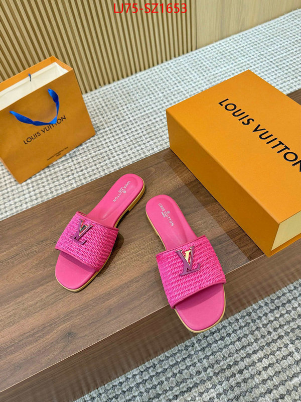 Women Shoes-LV the quality replica ID: SZ1653 $: 75USD