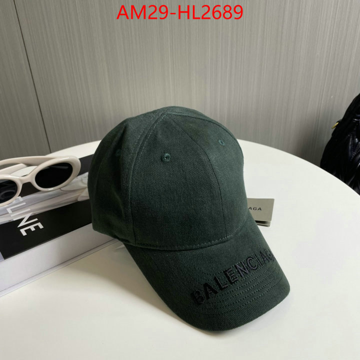 Cap(Hat)-Balenciaga replica best ID: HL2689 $: 29USD