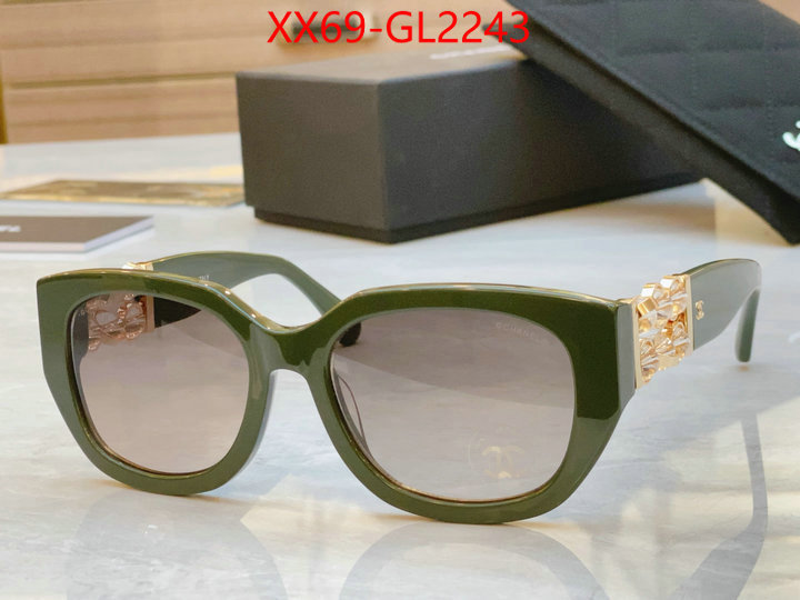 Glasses-Chanel designer high replica ID: GL2243 $: 69USD