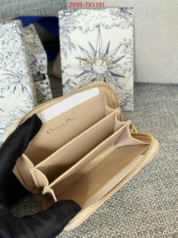Dior Bags(TOP)-Wallet- top quality designer replica ID: TX1191 $: 95USD,