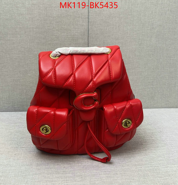 Coach Bags(4A)-Backpack- top quality designer replica ID: BK5435 $: 119USD,