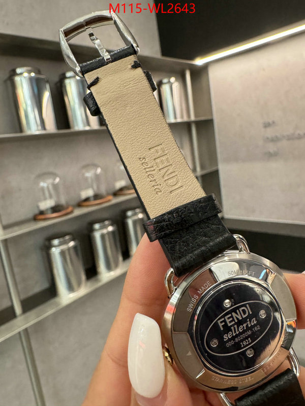 Watch(4A)-Fendi for sale online ID: WL2643 $: 115USD