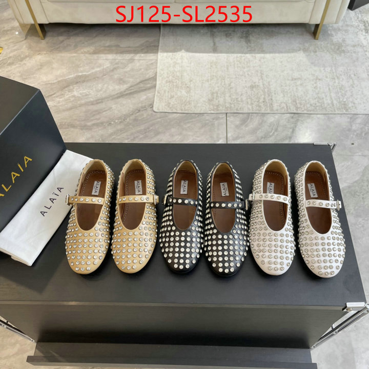 Women Shoes-ALAIA replica 1:1 ID: SL2535 $: 125USD