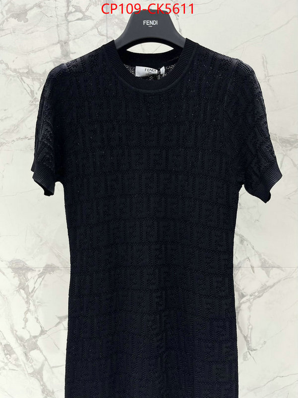 Clothing-Fendi for sale online ID: CK5611 $: 109USD