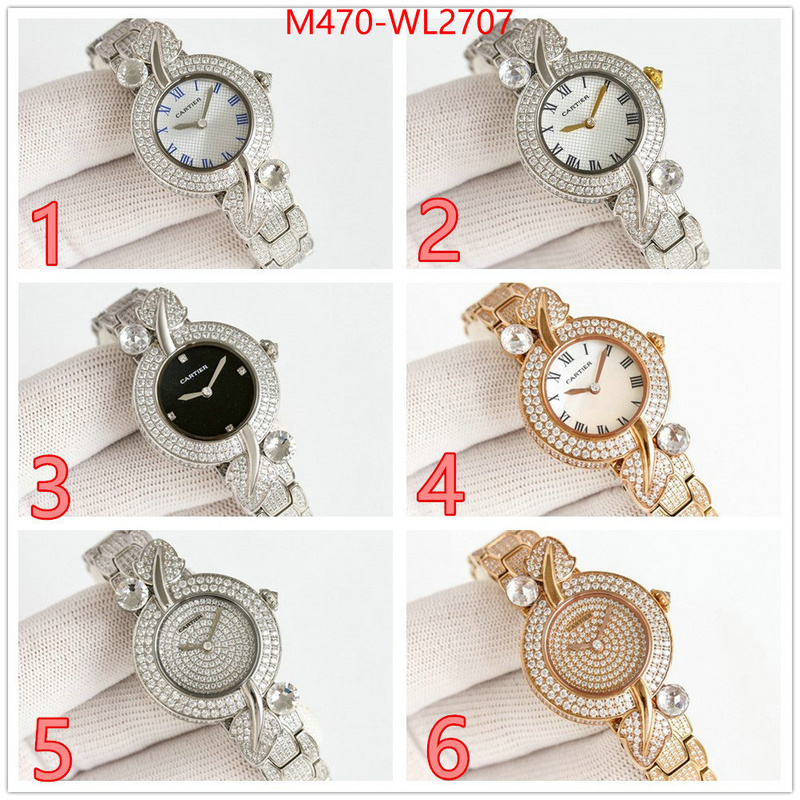 Watch(TOP)-Cartier best quality designer ID: WL2707 $: 470USD