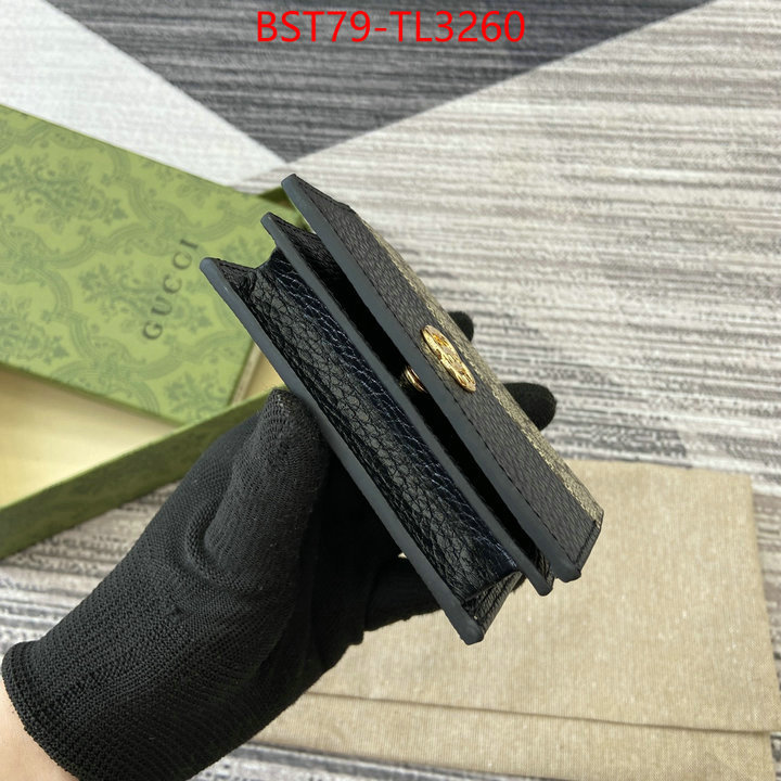 Gucci Bags(TOP)-Wallet- what best replica sellers ID: TL3260 $: 79USD,
