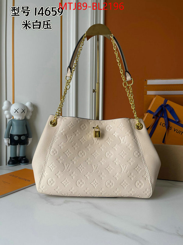 LV Bags(4A)-Handbag Collection- cheap wholesale ID: BL2196