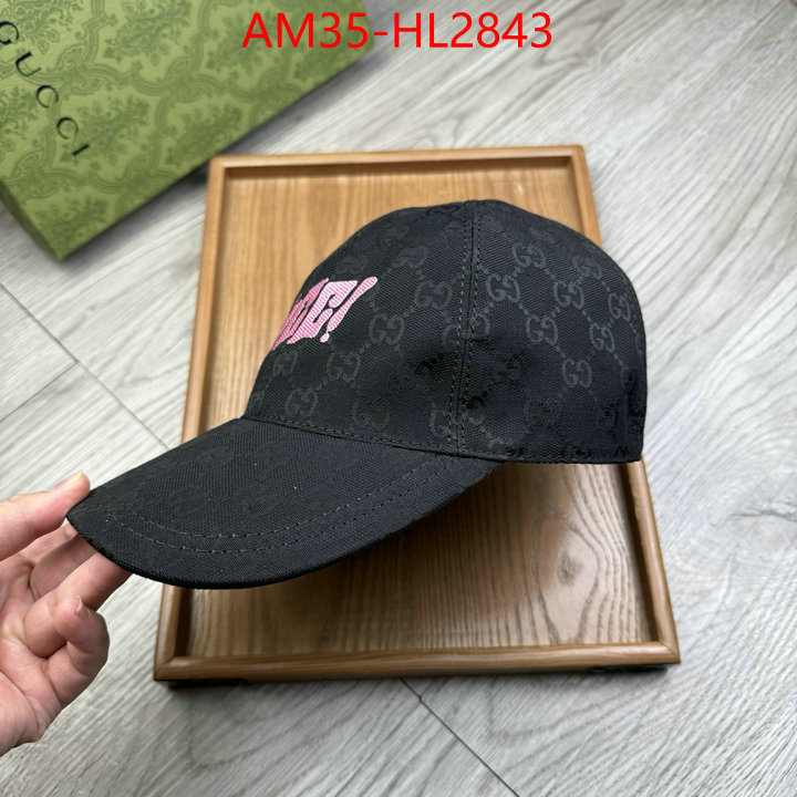 Cap(Hat)-Gucci wholesale sale ID: HL2843 $: 35USD