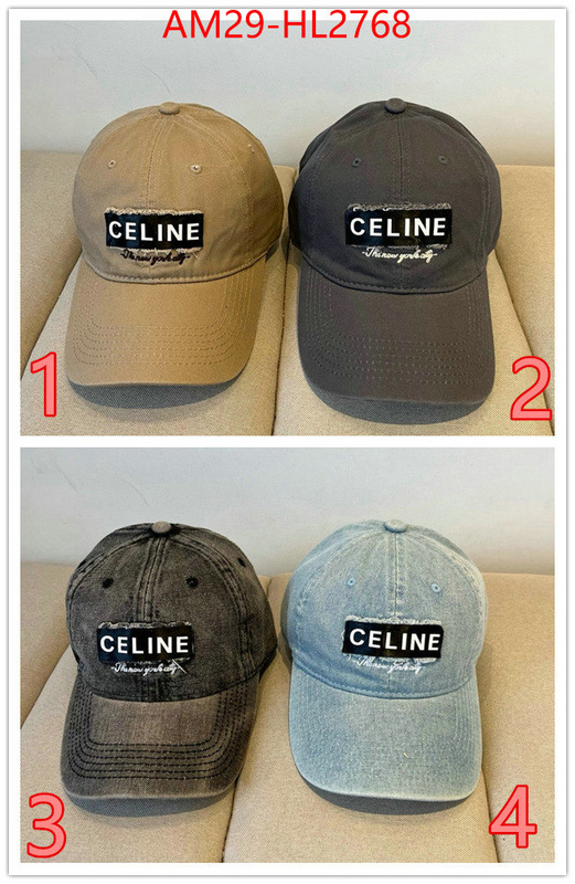 Cap(Hat)-Celine high quality replica designer ID: HL2768 $: 29USD