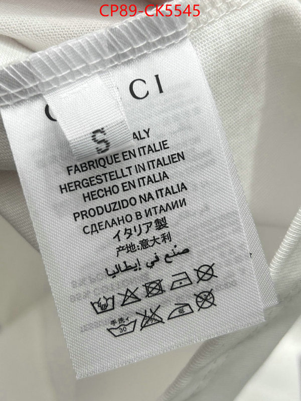 Clothing-Gucci where can i buy the best 1:1 original ID: CK5545 $: 89USD