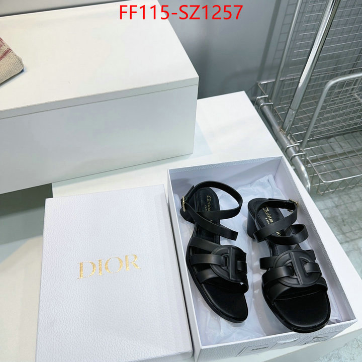 Women Shoes-Dior buy 2024 replica ID: SZ1257 $: 115USD