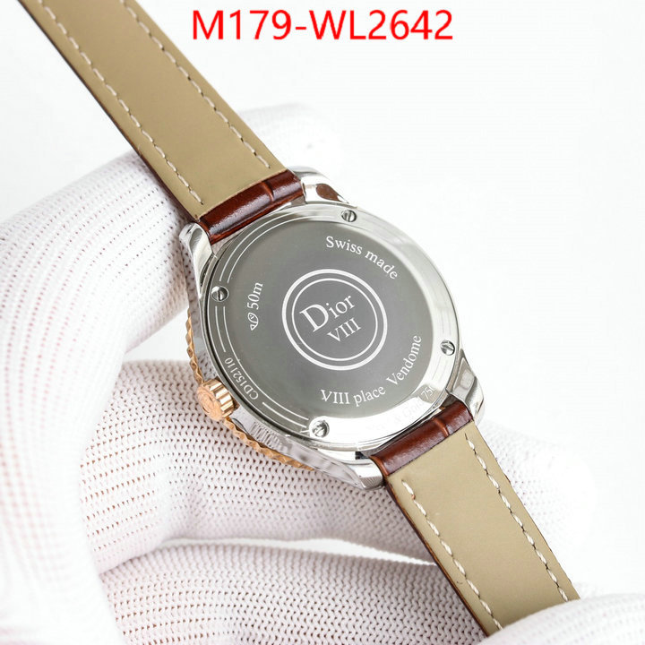 Watch(4A)-Dior what's the best to buy replica ID: WL2642 $: 179USD