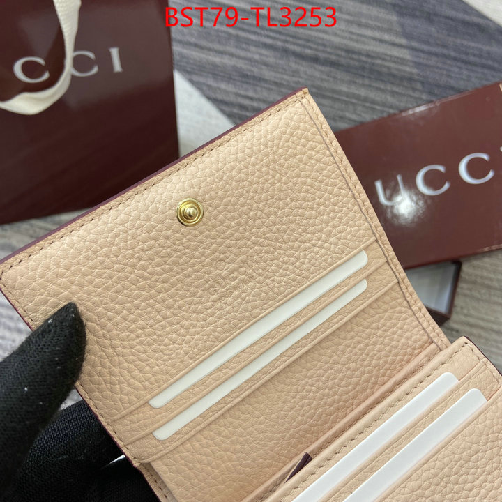 Gucci Bags(TOP)-Wallet- replcia cheap ID: TL3253 $: 79USD,
