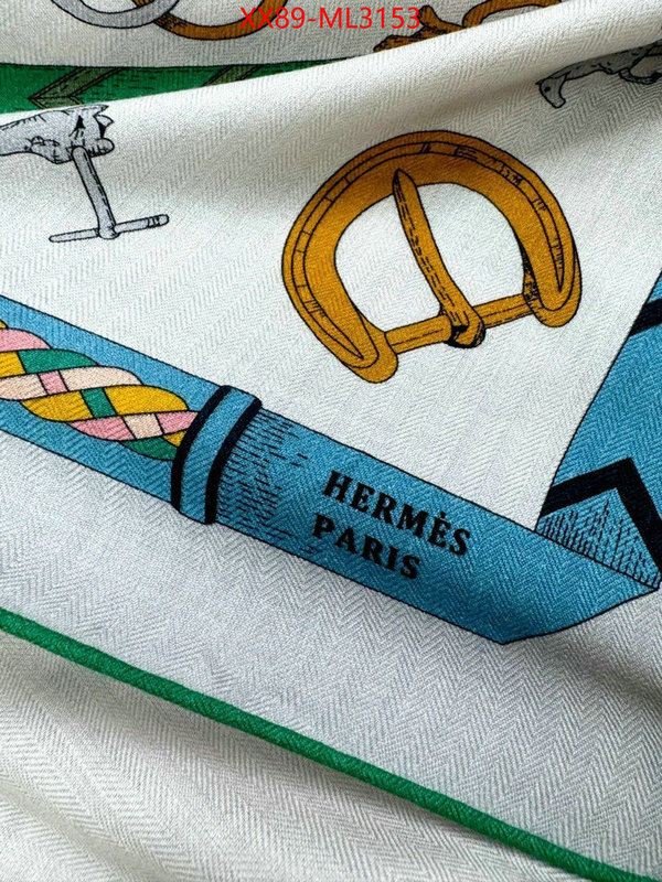Scarf-Hermes where to buy ID: ML3153 $: 89USD