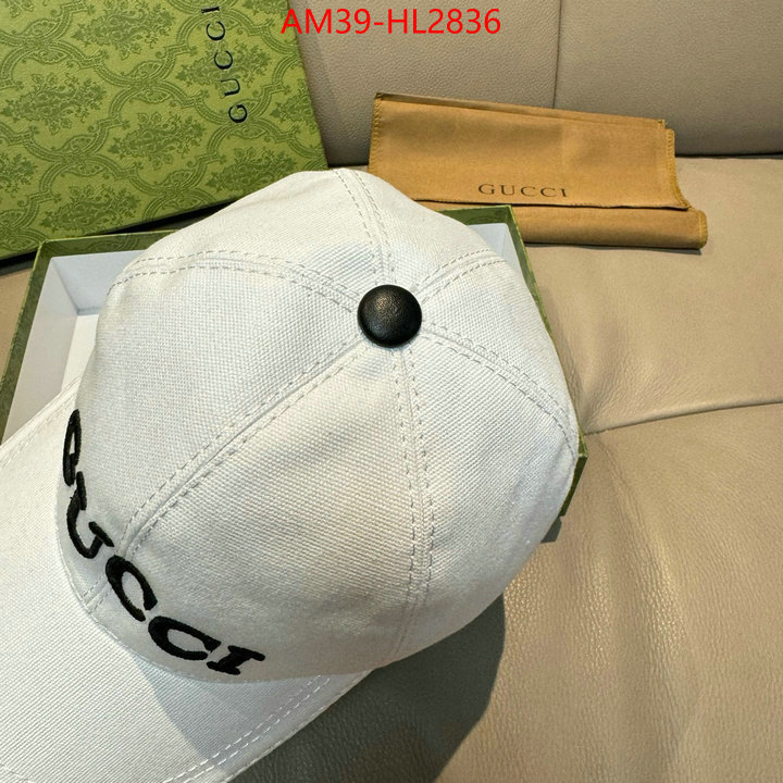 Cap(Hat)-Gucci replica aaaaa designer ID: HL2836 $: 39USD