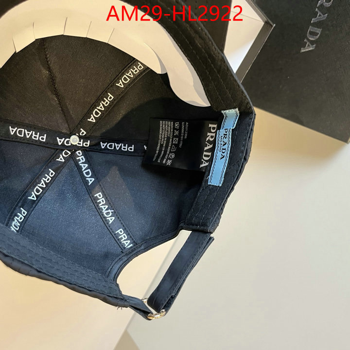 Cap (Hat)-Prada best wholesale replica ID: HL2922 $: 29USD