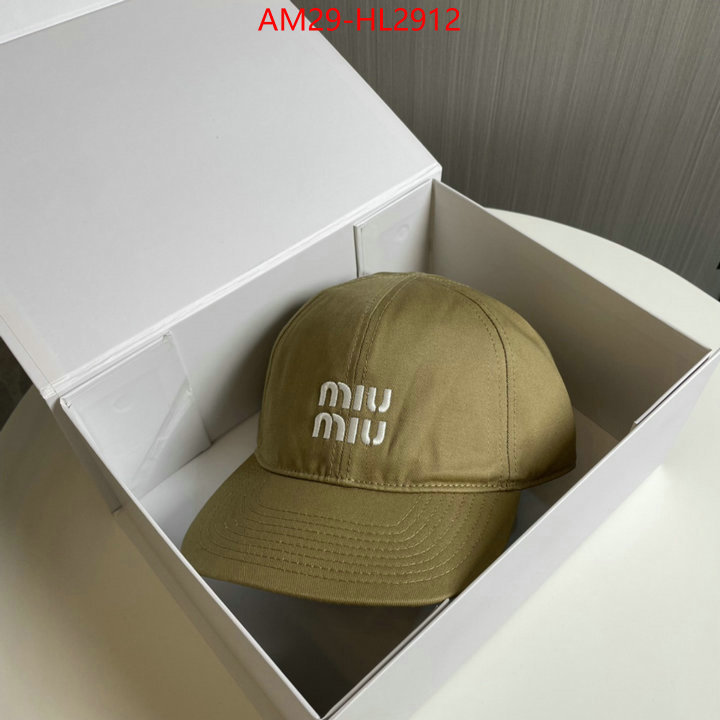 Cap(Hat)-Miu Miu what's best ID: HL2912 $: 29USD