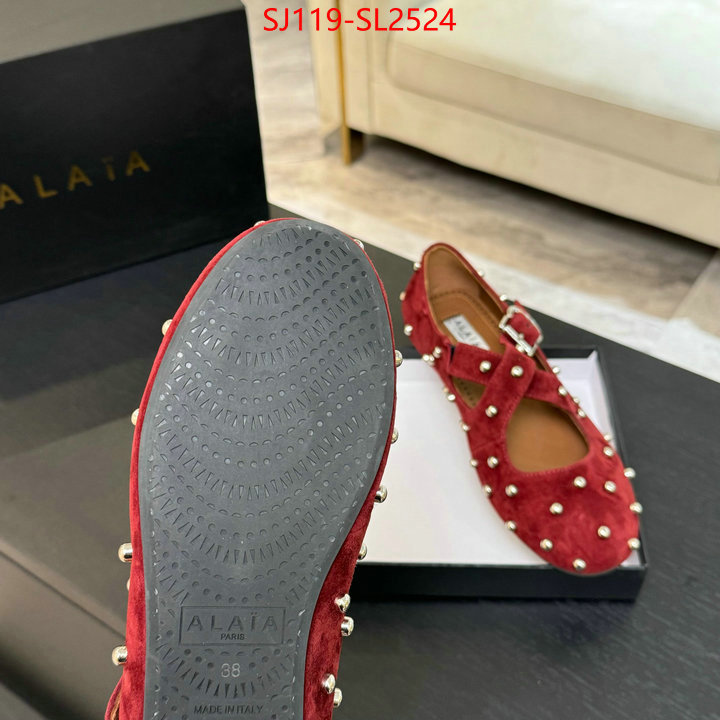 Women Shoes-ALAIA what are the best replica ID: SL2524 $: 119USD