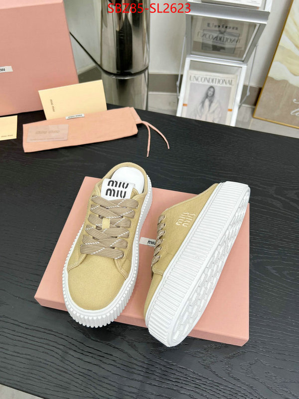 Women Shoes-Miu Miu new 2024 ID: SL2623 $: 85USD