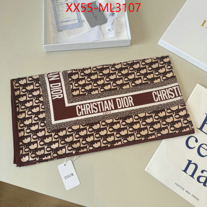 Scarf-Dior perfect quality designer replica ID: ML3107 $: 55USD