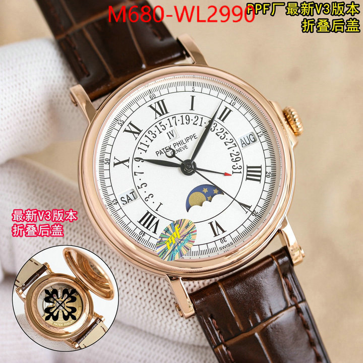 Watch(TOP)-Patek Philippe the best ID: WL2990 $: 680USD