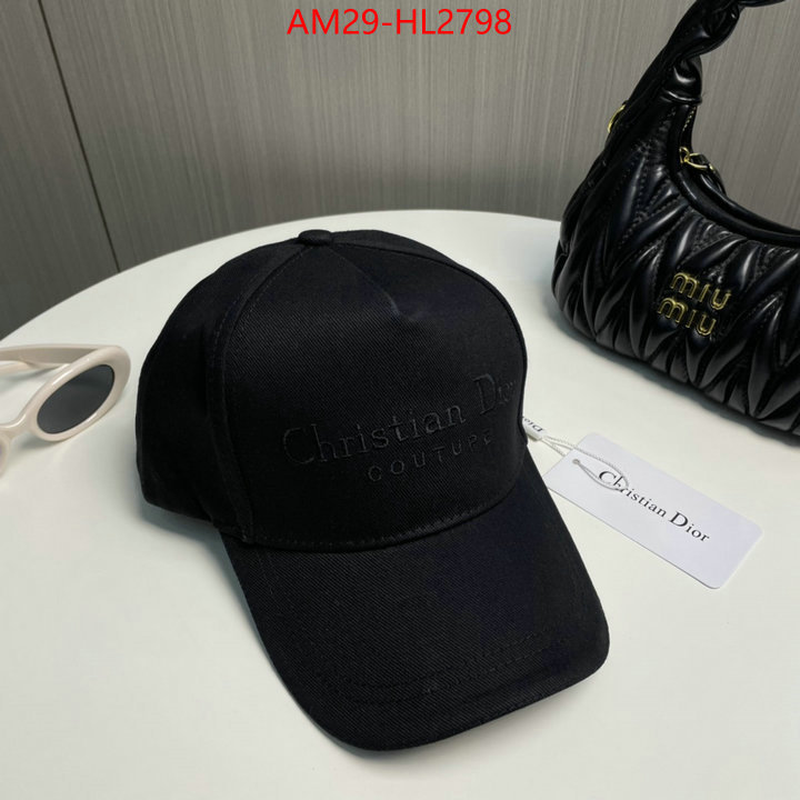 Cap (Hat)-Dior hot sale ID: HL2798 $: 29USD