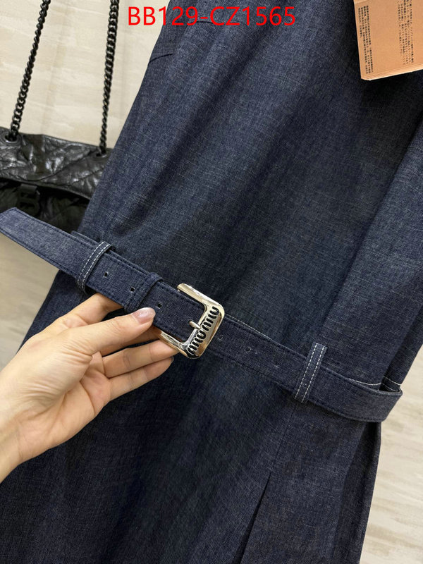 Clothing-MIU MIU outlet sale store ID: CZ1565 $: 129USD