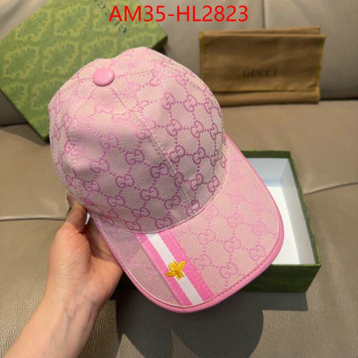 Cap(Hat)-Gucci cheap replica designer ID: HL2823 $: 35USD