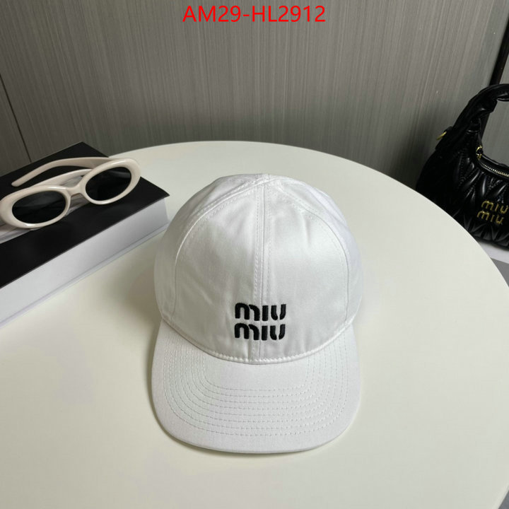 Cap(Hat)-Miu Miu what's best ID: HL2912 $: 29USD