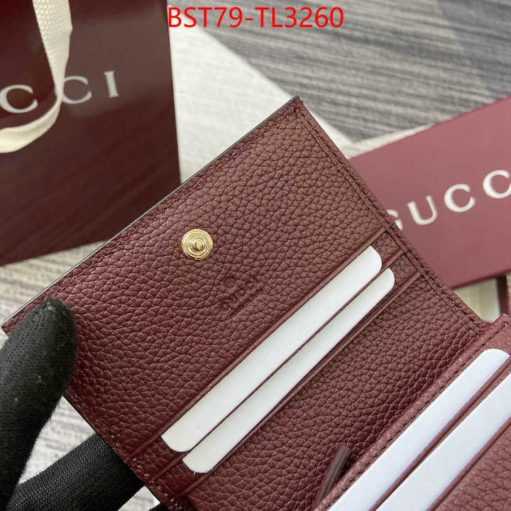 Gucci Bags(TOP)-Wallet- what best replica sellers ID: TL3260 $: 79USD,