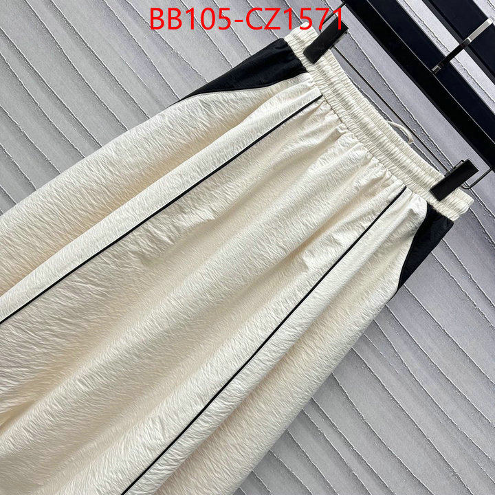 Clothing-Prada we provide top cheap aaaaa ID: CZ1571 $: 105USD