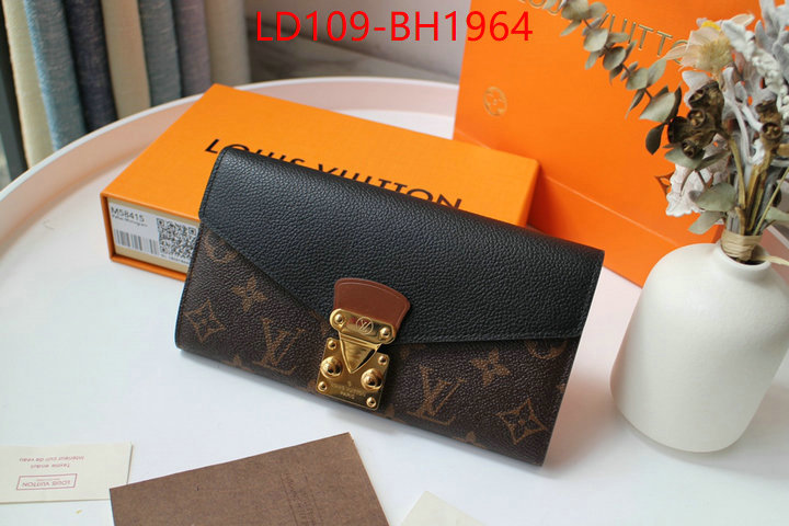 LV Bags(TOP)-Wallet the top ultimate knockoff ID: BH1964 $: 109USD,