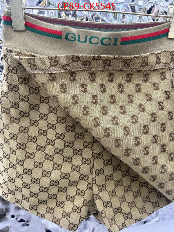 Clothing-Gucci where can i buy the best 1:1 original ID: CK5545 $: 89USD