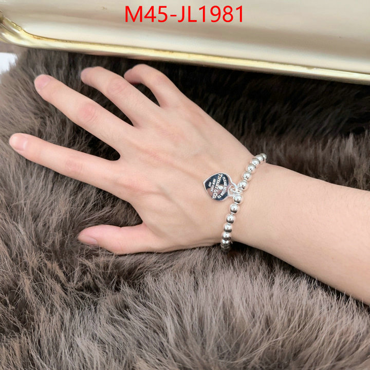 Jewelry-Tiffany fake designer ID: JL1981 $: 45USD